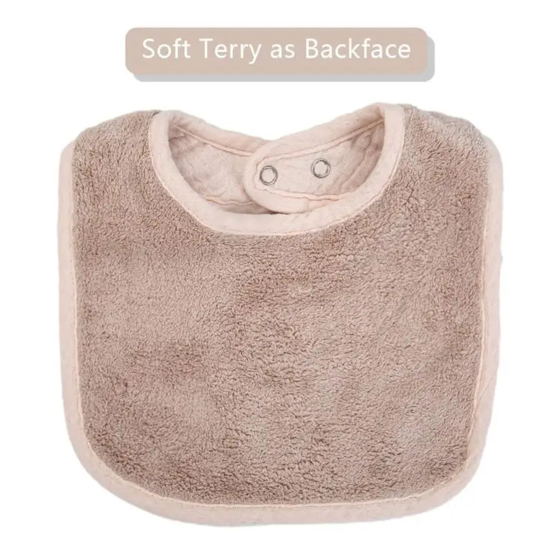 Soft Cotton Baby Bib | Feeding, Drooling & Teething Protection
