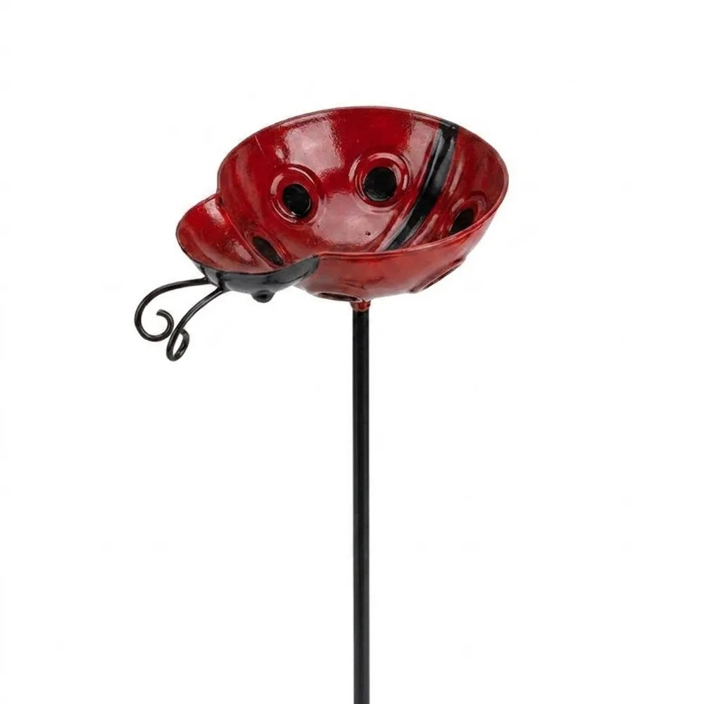 Bee Watering Station Iron Art Garden Stake – Rust-Resistant