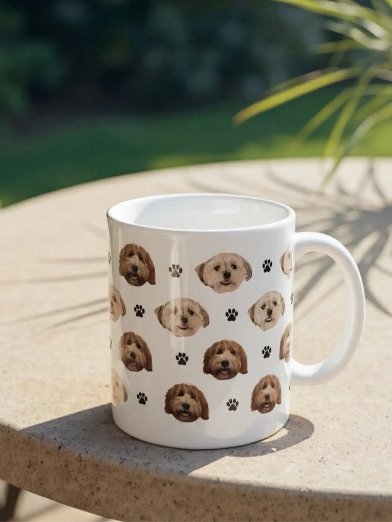 Custom Face Mug Custom Two Face Mug Personalized Photo Anniversary Mug Graduation Gift Birthday Gift Holiday Gift Peaceful Pleasures Health and Wellness