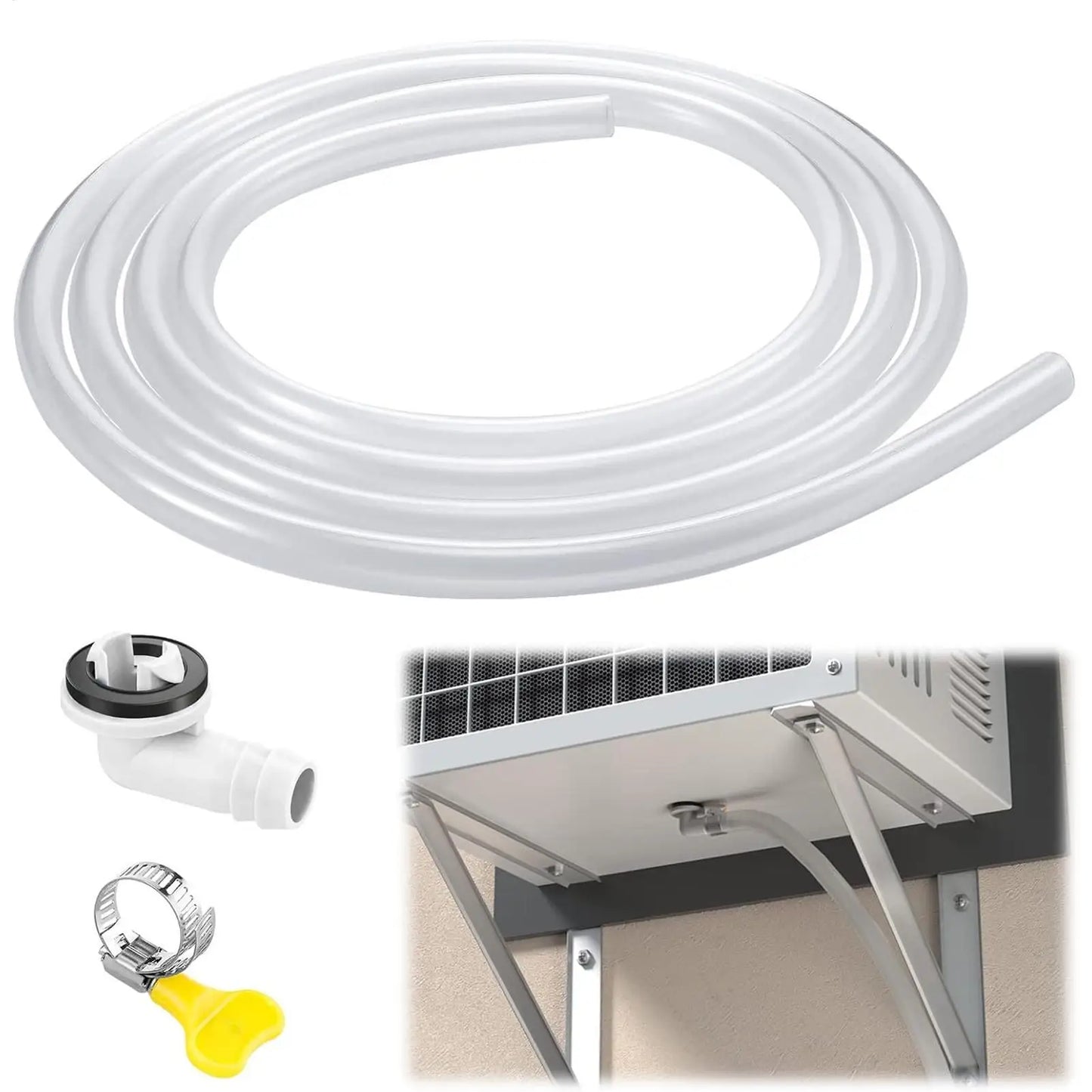 12mm AC Drain Hose Extension Kit | Condensate Connector