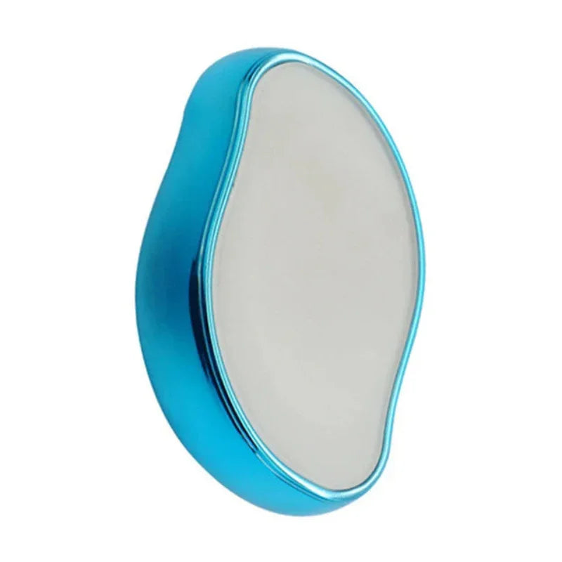 Crystal Hair Eraser - Painless Reusable Hair Removal Tool Peaceful Pleasures Health and Wellness Light Blue
