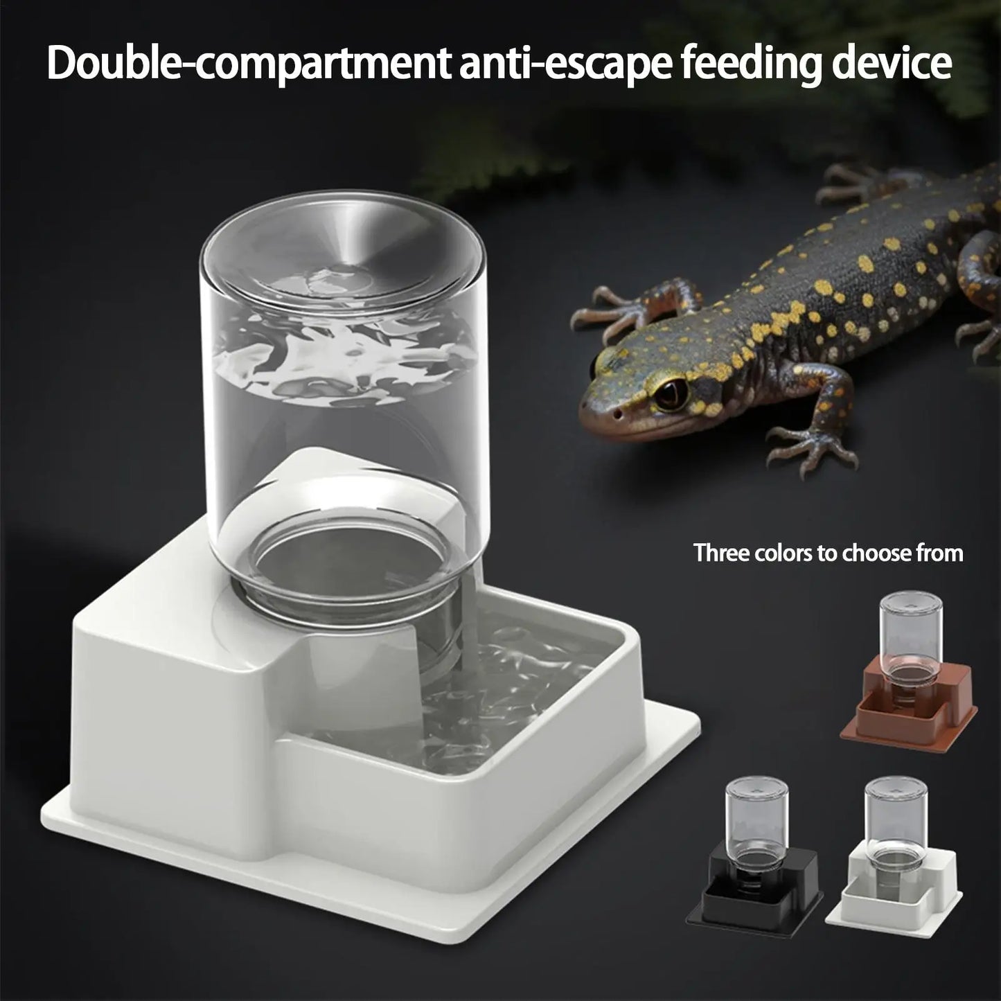 Automatic Reptile Water Dispenser – Gecko, Tortoise & Lizard