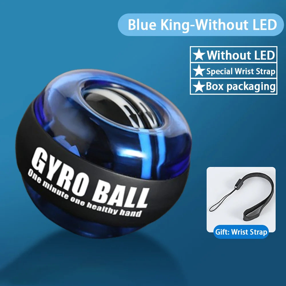 LED Autostart Gyroscopic Wrist Ball – Arm & Grip Trainer
