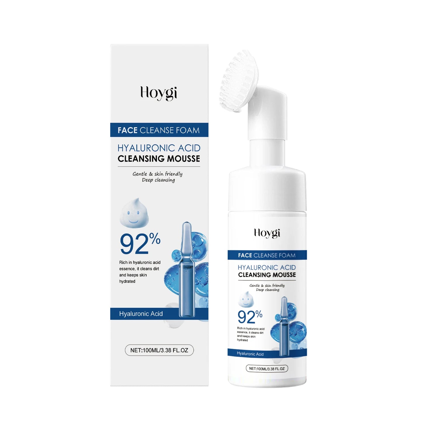 Hyaluronic Acid Cleansing Foam – Oil Control & Brightening Wash