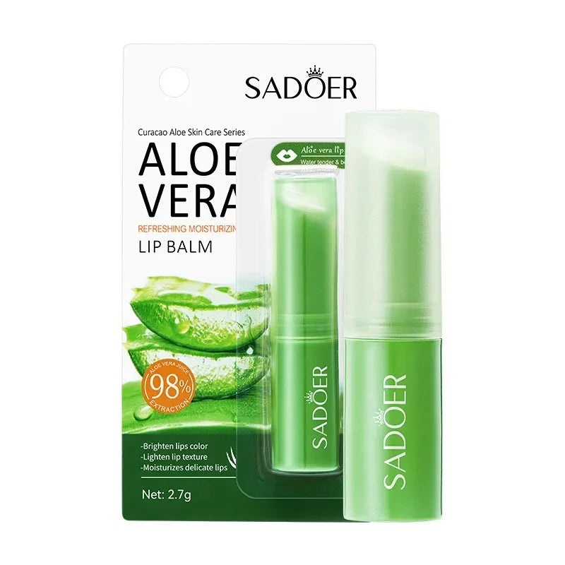 Sadoer Aloe Vera Lip Balm – Moisturizing & Softening