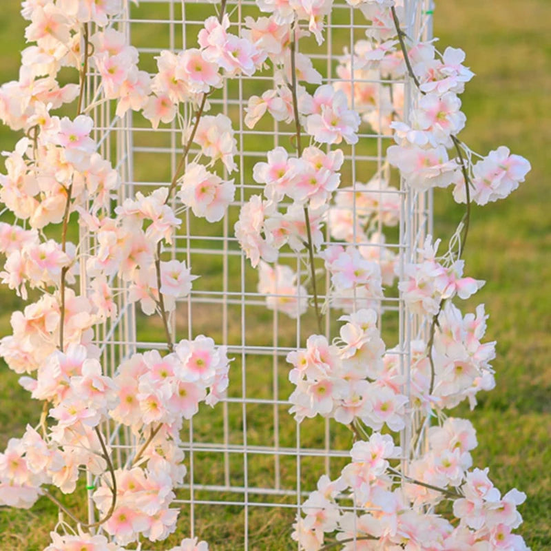 180CM Artificial Sakura Vine Silk Flowers | Wedding & Home Decor