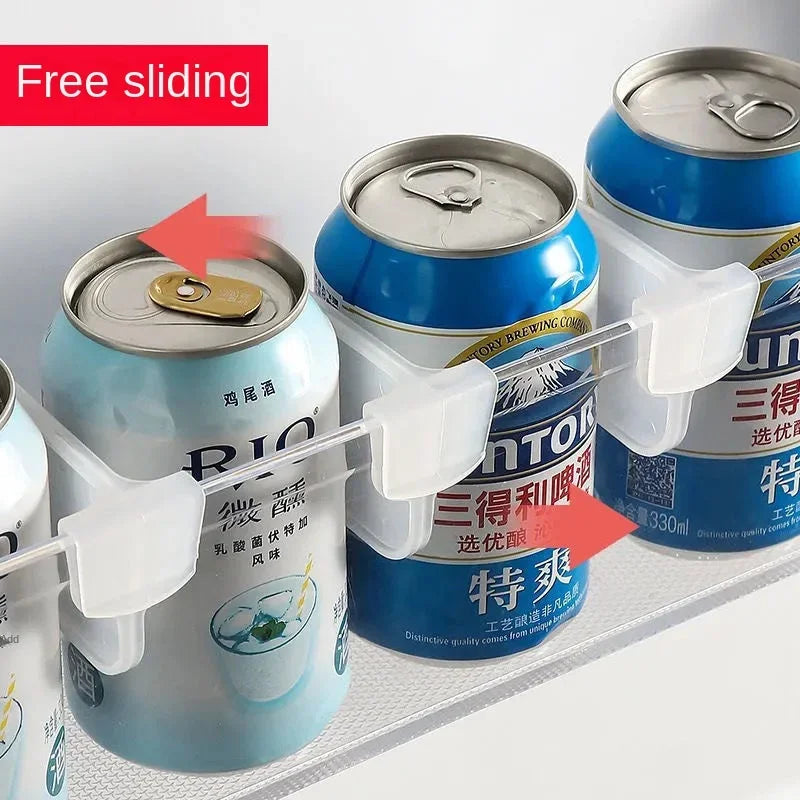 Adjustable Fridge Door Organizer Clips – BPA-Free Partition