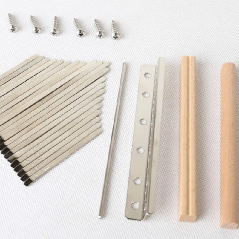 21-tone Thumb Piano Shrapnel Kalimba Keys DIY Accessories