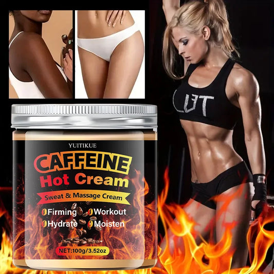 YUITIKUE Caffeine Hot Cream 100g | Thermogenic Body Sculpting Thermogenic Body Cream Oasis Select Default Title