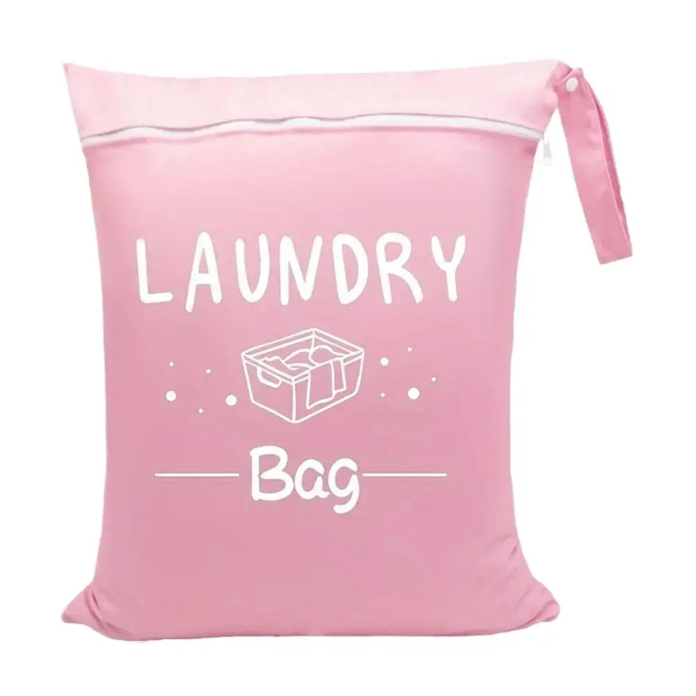 Waterproof Travel Laundry Bag – Wet Dry Organizer with Zipper