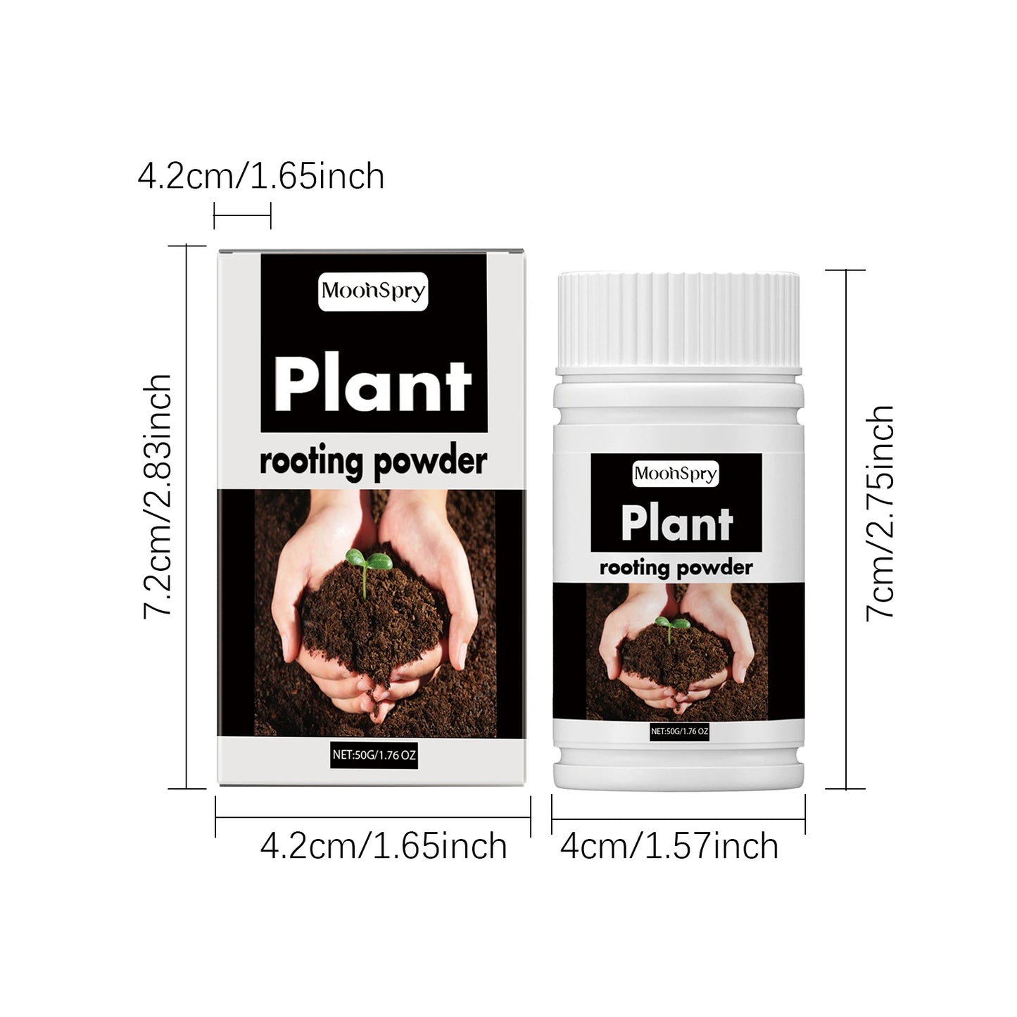 Moonspry Plant Rooting Powder | Root Growth Booster 50ml
