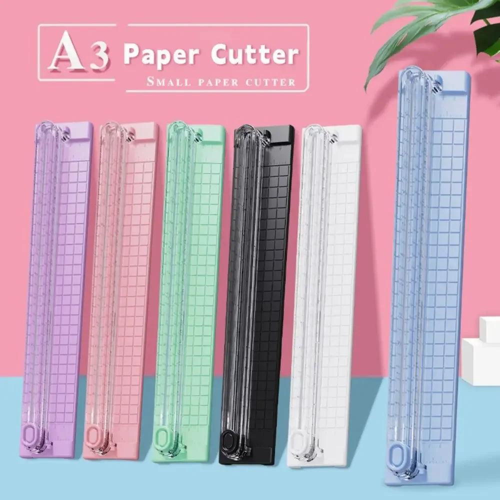 New Paper Cutter Paper Knife Paper Cutting Machine Office Cutter Paper Cutting Photo Bidirectional Paper Cutting Tool Practical Peaceful Pleasures Health and Wellness