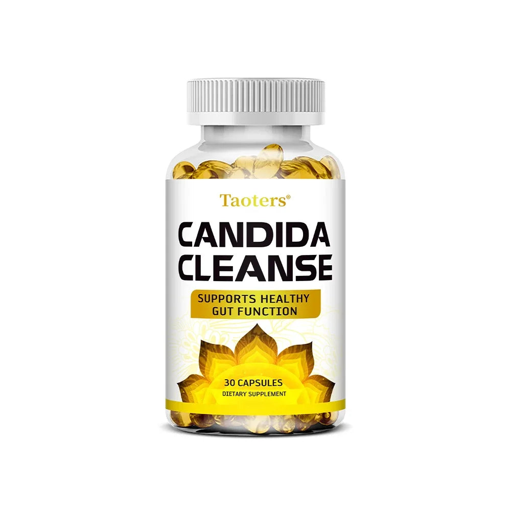 Candida Cleanse 120 Caps – Gut, Liver & Colon Detox Support