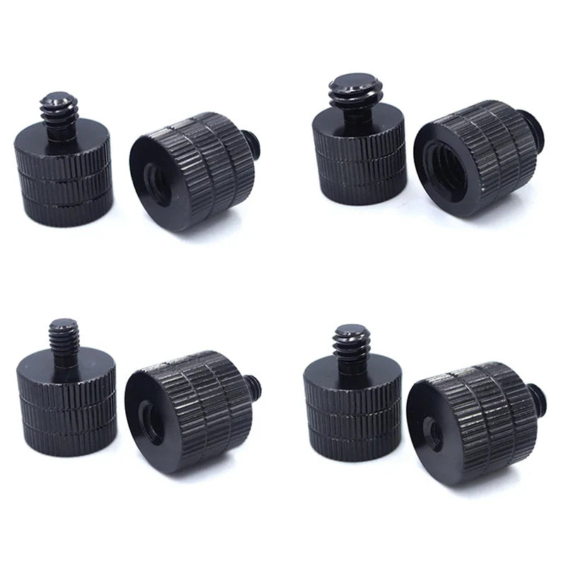 1/4" & 3/8" to M4–M10 Thread Conversion Screw Mount Adapter