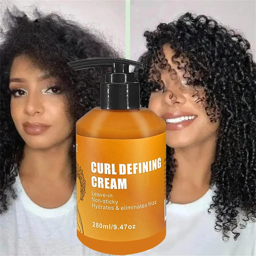GZE Curl Defining Cream with Argan Oil | Wavy & Curly Hair