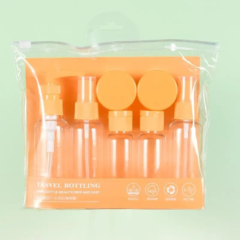 Travel Refillable Bottle Set | 8-Piece Portable Toiletry Kit