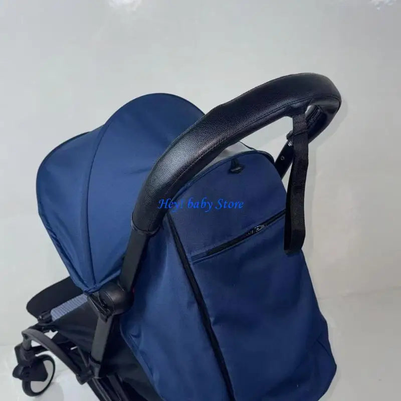 Universal Stroller Handle Cover | Anti-Slip PU Leather Grip Stroller Handle Cover Peaceful Pleasures Health and Wellness