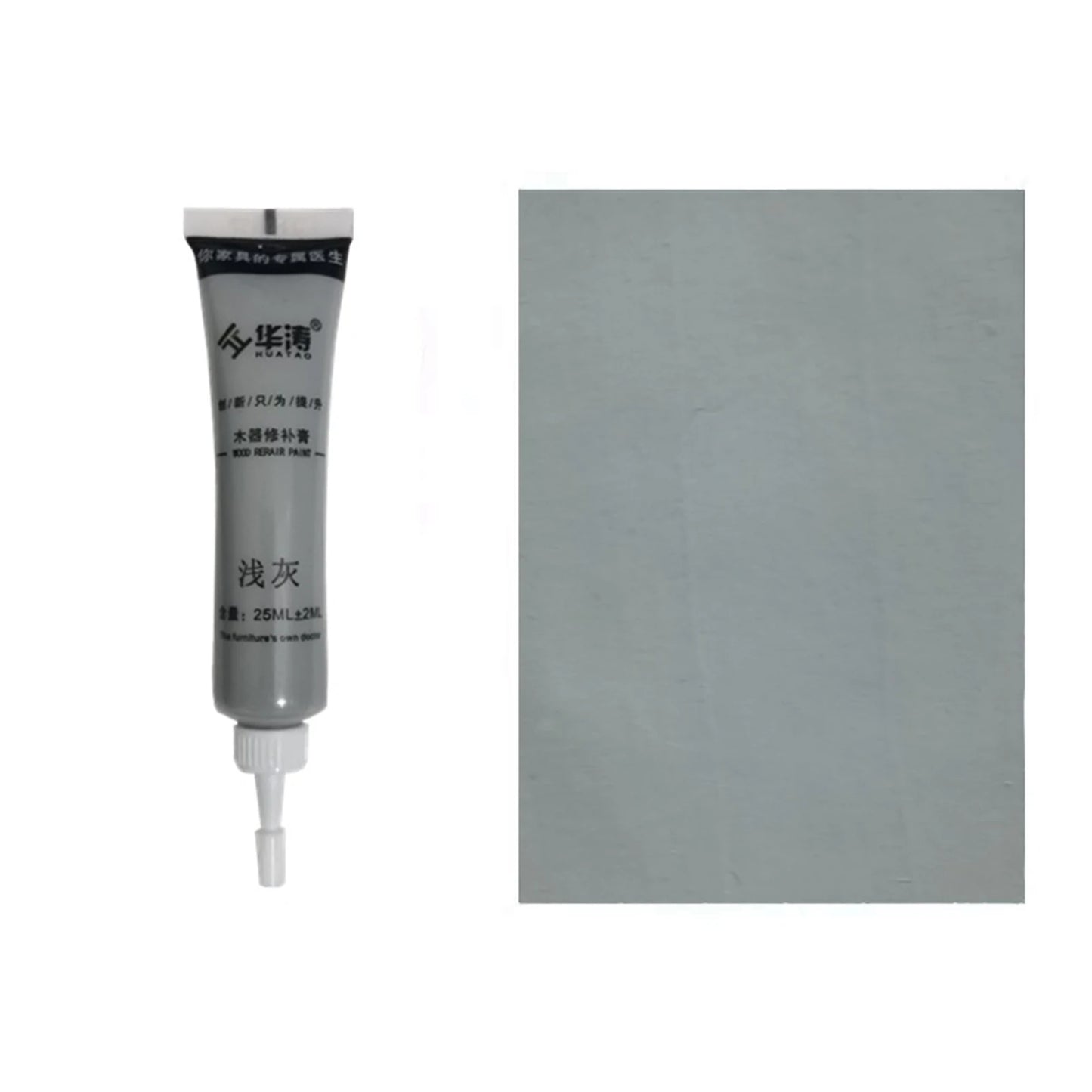 20g Wood Filler Floor Scratch Paint Repair Oak/Veneer/Walnut Color Water-Based Putty Hardwood Laminate Floor Repair Peaceful Pleasures Health and Wellness Light Grey