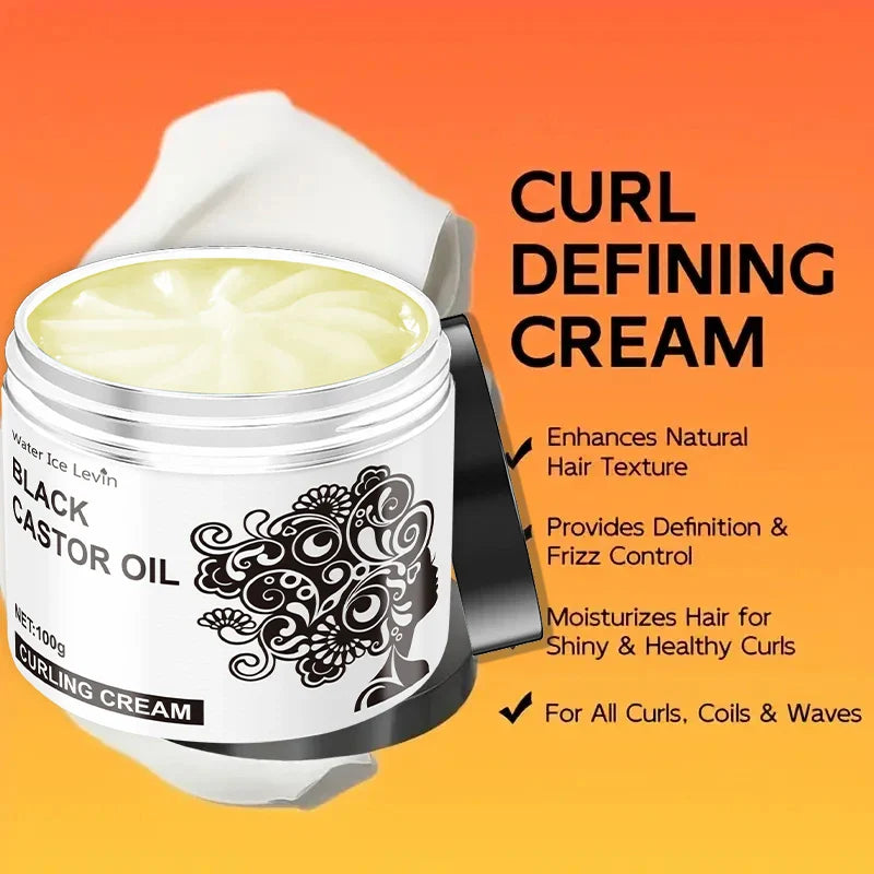 Curly Hair Elasticity Cream – Moisturizing Curl Defining Gel