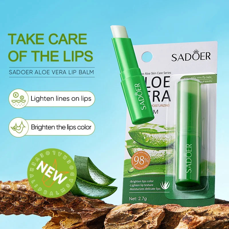 Coconut Lip Balm Lasting Nourishment and Moisture for Men and Women Daily Care Lip Balm Peaceful Pleasures Health and Wellness Aloe