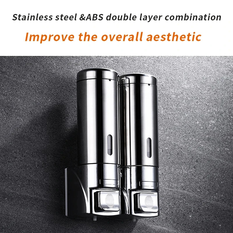 Wall Mounted Stainless Steel Soap Dispenser | 300–600ml