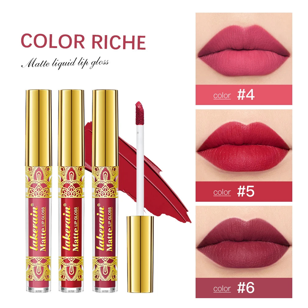 Golden Bar Luxury Lipstick Timeless Velvety Smooth Finish Intense Color Stay Smudge-Proof & Waterproof Valentines Day Gift for H Peaceful Pleasures Health and Wellness