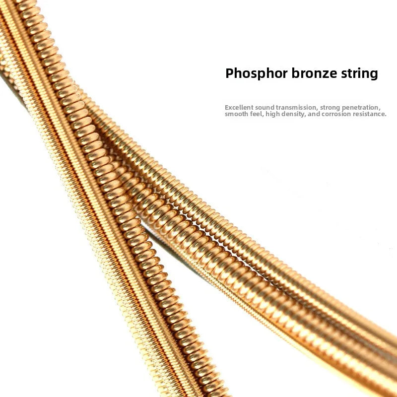 Guitar Accessories Orphee Strings Phosphor Bronze QA Folk 1-6 Acoustic