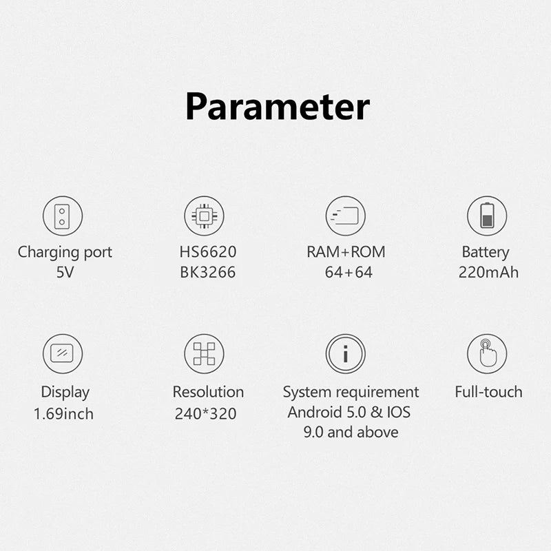 Smartwatch Y13 Bluetooth Sport Watch Android & iOS | OLED