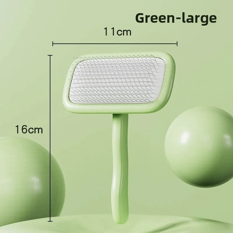 Stainless Steel Pet Grooming Brush for Dogs & Cats