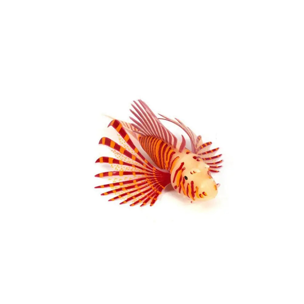 Artificial Lionfish Silicone Aquarium Ornament | Fish Tank Decor