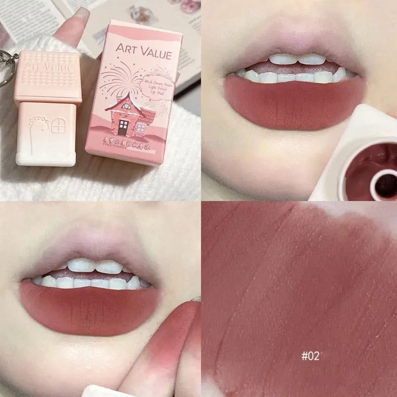 Velvet Matte Lip Mud | Berry Wine Korean Lipstick & Lip Tint