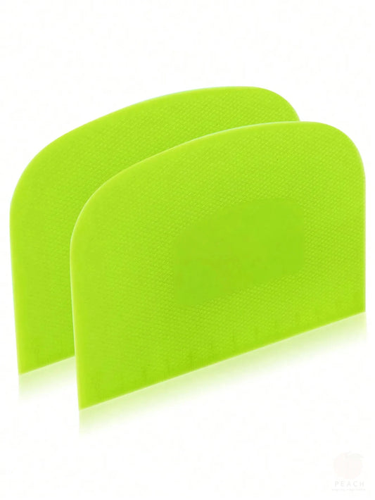 2-Pack Flexible Dough Scraper & Bench Cutter | Food-Safe Dough Scraper Set Peaceful Pleasures Health and Wellness