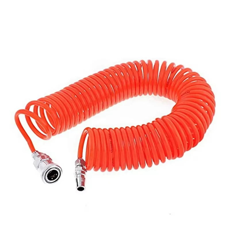 300/600cm Pneumatic Tools Hose Air Pneumatic Hose Spiral Pipe Air Compressor Hose Long Pneumatic Hose Air Compressors Tube Peaceful Pleasures Health and Wellness