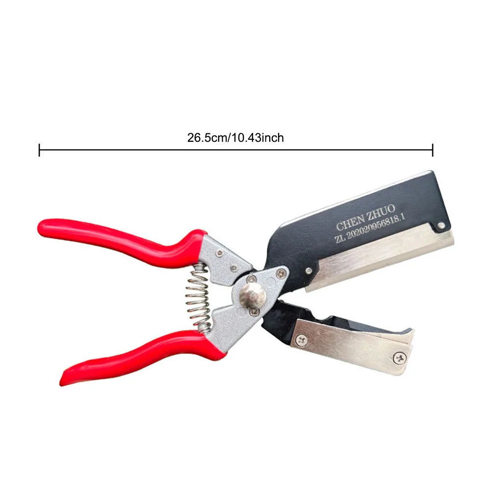 Thick Branch Grafting Machine Aluminum Alloy Fruit Tree Seedling Grafting Shear Bud Splicing Knife Grafter Tool Gardening Tools Peaceful Pleasures Health and Wellness