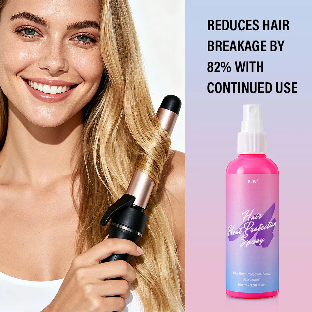 EJW Heat Protection Spray – Frizz Control, Protects to 250°F