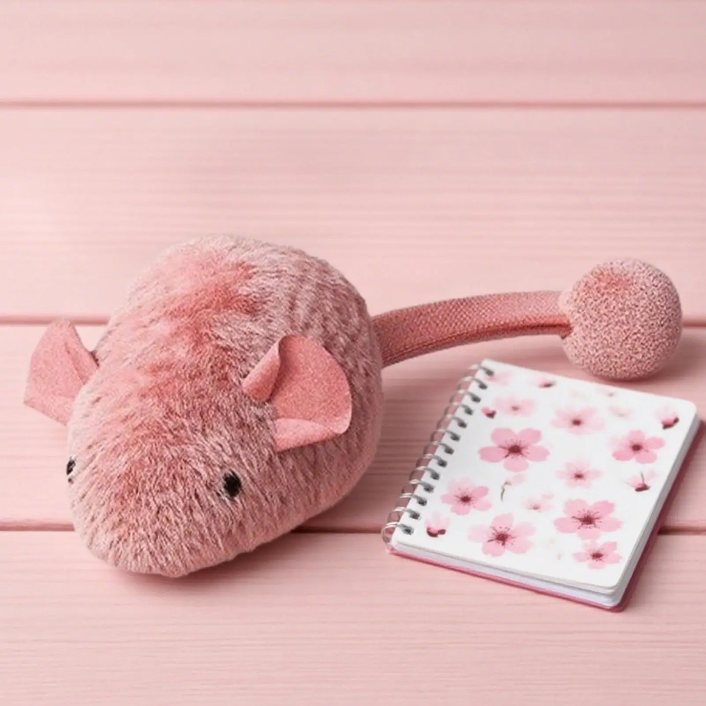 Interactive Plush Mouse Cat Toy – Sound & Glow Kitten Toy