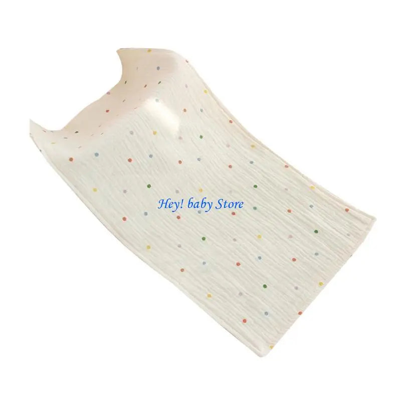 Baby Cotton Burp Cloth | 4-Layer Drool Bib & Face Towel