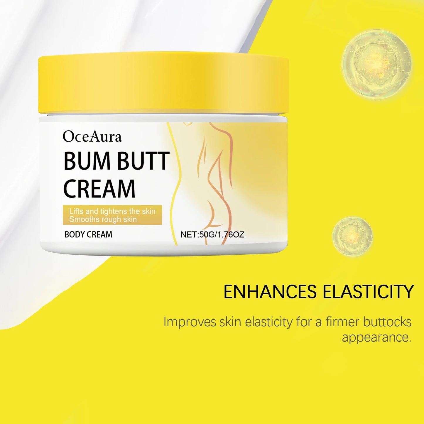 Butt Firming Cream with Collagen & Retinol | Body Toning 50g
