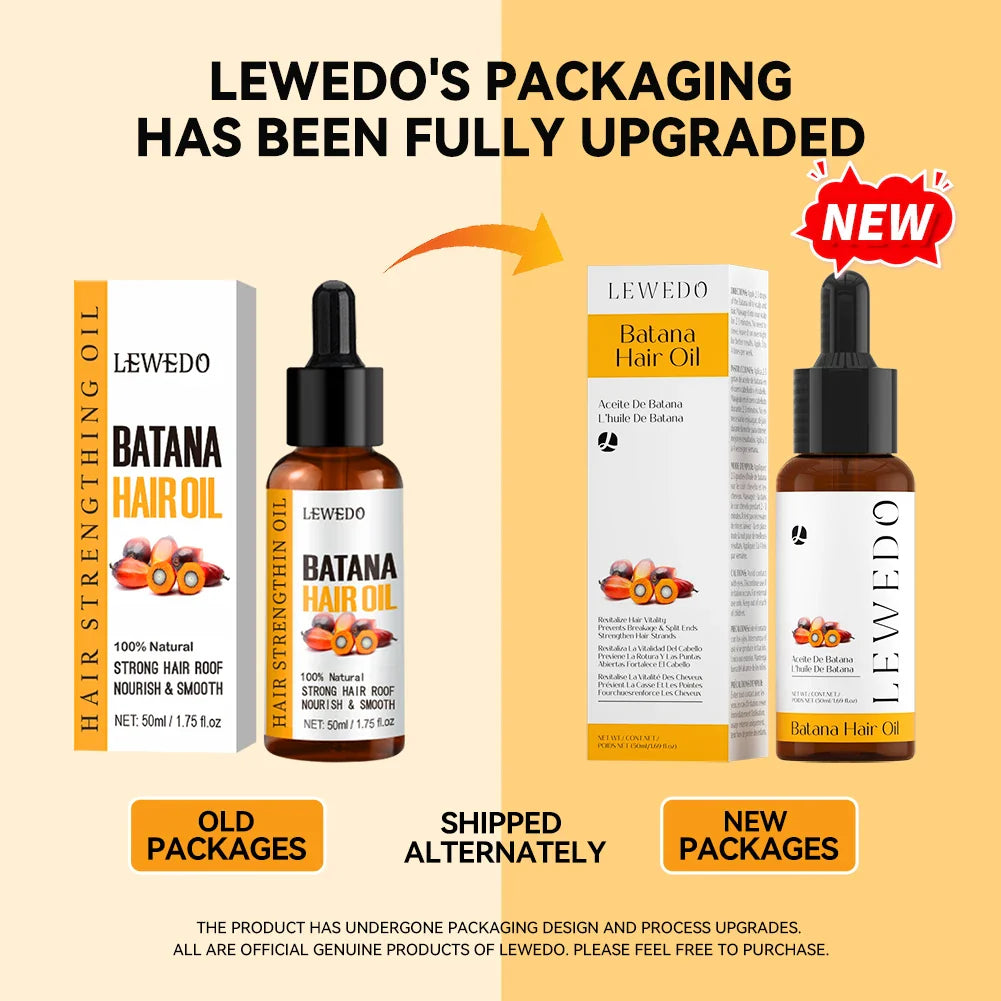 Lewedo Pure Batana Oil – Hair Growth & Nourishing Treatment 50ml