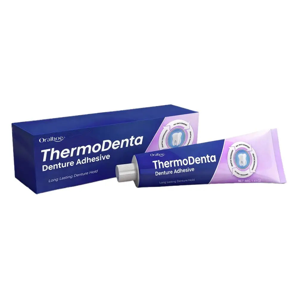 Zinc-Free Denture Fixation Adhesive – Up to 4-Day Secure Hold