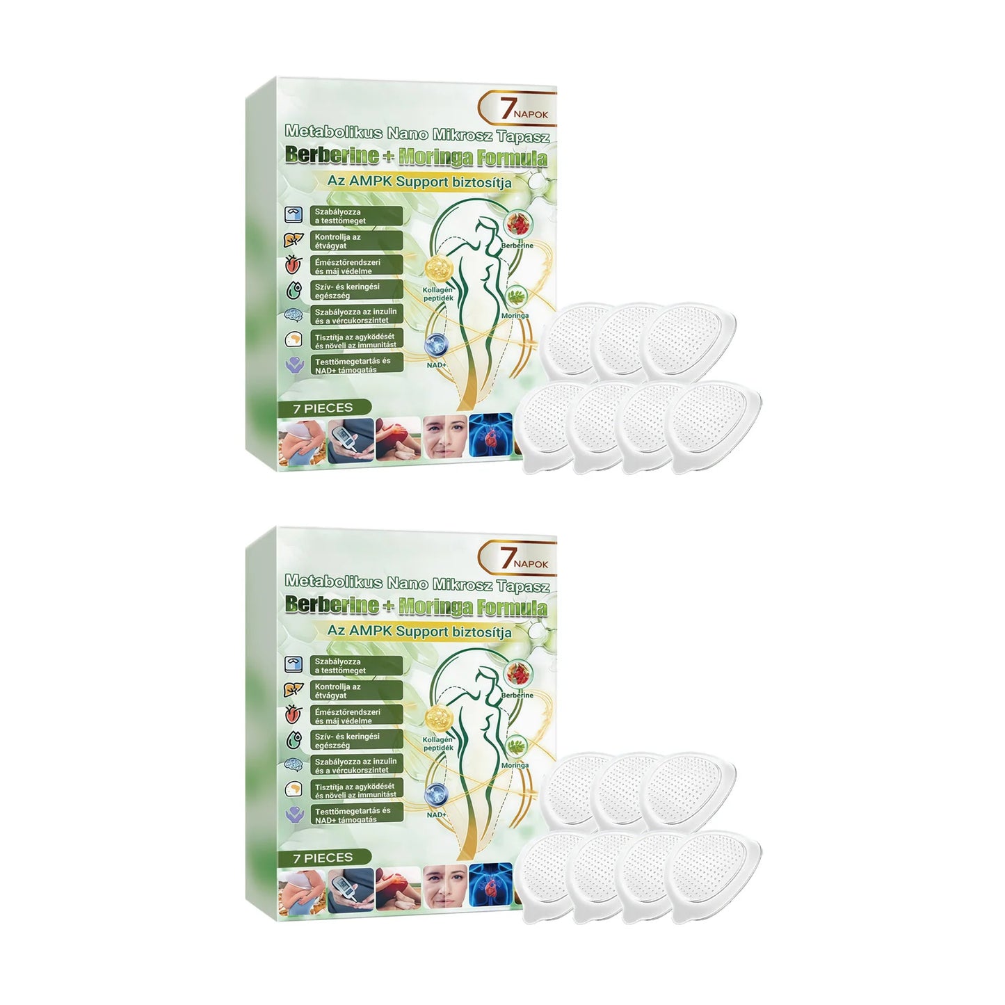 Nano Microneedle Body Firming Patch – Collagen, NAD+ & Peptides Peaceful Pleasures Health and Wellness 14pcs Boxed