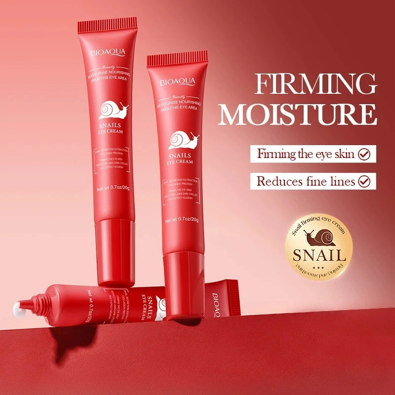 BIOAQUA Turmeric Snail Eye Cream – Dark Circles & Eye Bags