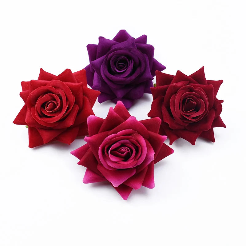 50/100 Silk Artificial Roses – Wedding & Home Décor Flowers