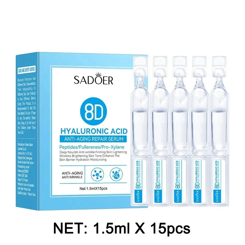 SADOER Hyaluronic Acid Serum – Anti-Aging Collagen & Fullerene