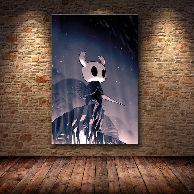 Hollow Knight Hallownest Map HD Canvas Poster | Wall Art Canvas Wall Art Poster Peaceful Pleasures Health and Wellness