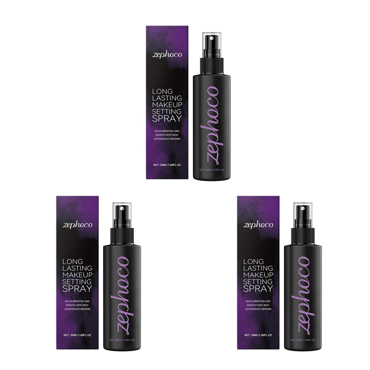 Waterproof Makeup Setting Spray Long-Lasting Glossy Matte Base Makeup Sweatproof Oil-Control Moisturizing Fixing Setting Spray Peaceful Pleasures Health and Wellness 150ml boxed