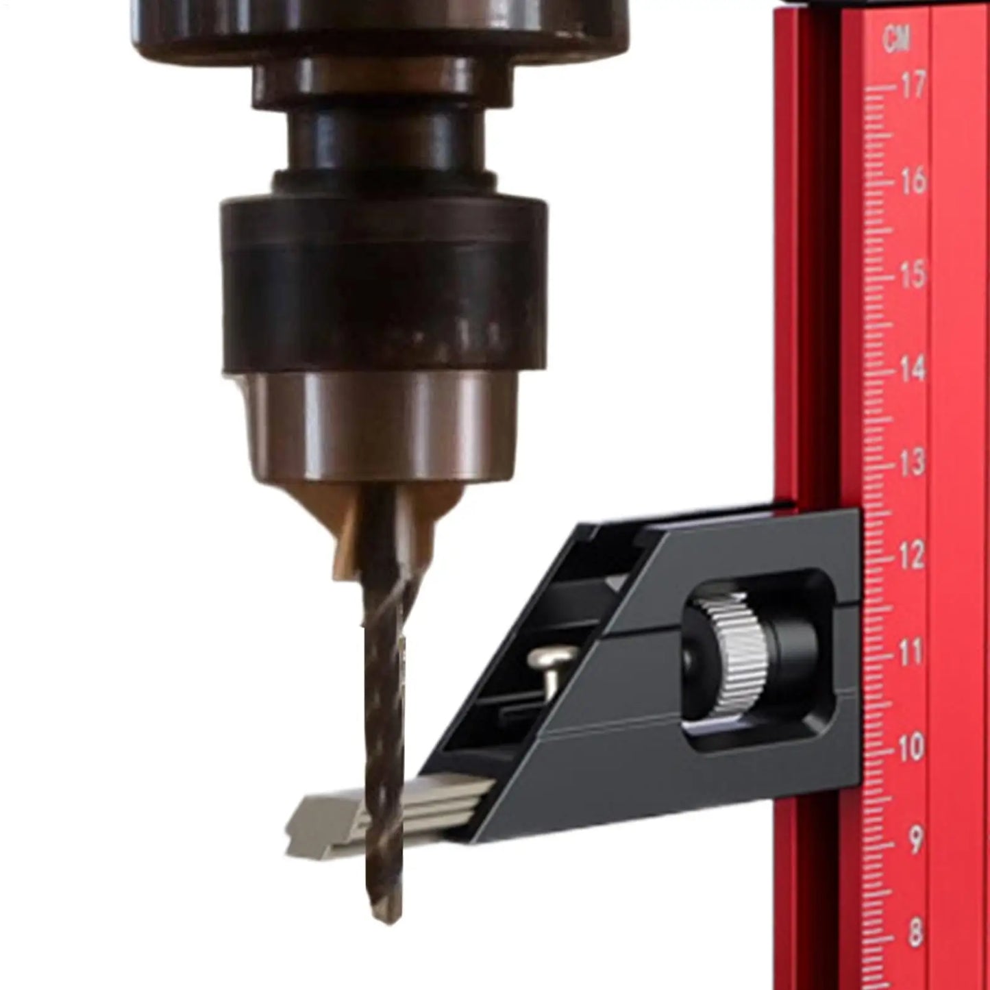 Aluminum Alloy Table Saw Height & Depth Gauge – 0–7 In