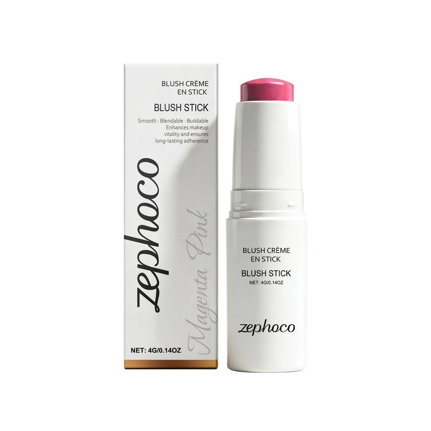 Cream Blush Stick – Soft Mist, Hydrating & Long-Wear | Zephoco