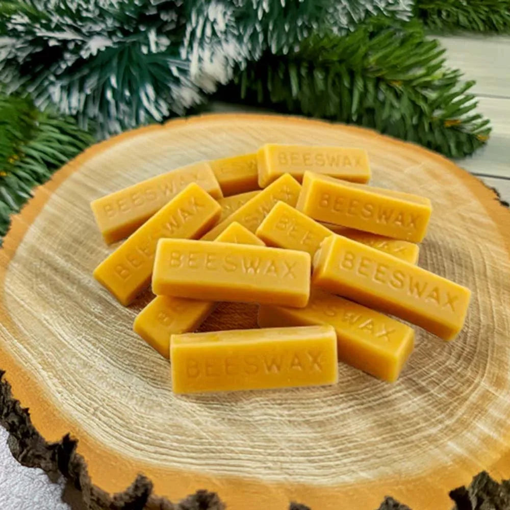 Natural Yellow Beeswax Bars – Candle Making, Polish & Crafts