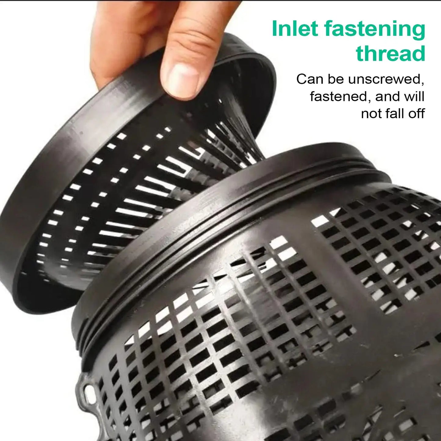 Portable Fish Trap Cage for Eel, Crab, Shrimp & Crayfish